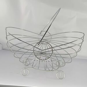 Silver Wire Fruit Basket